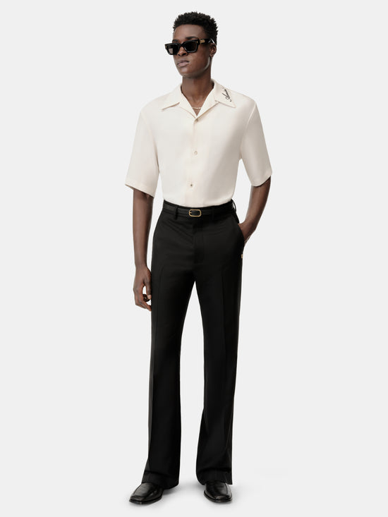 AMIRI CAMP SHIRT - Alabaster - AMIRI