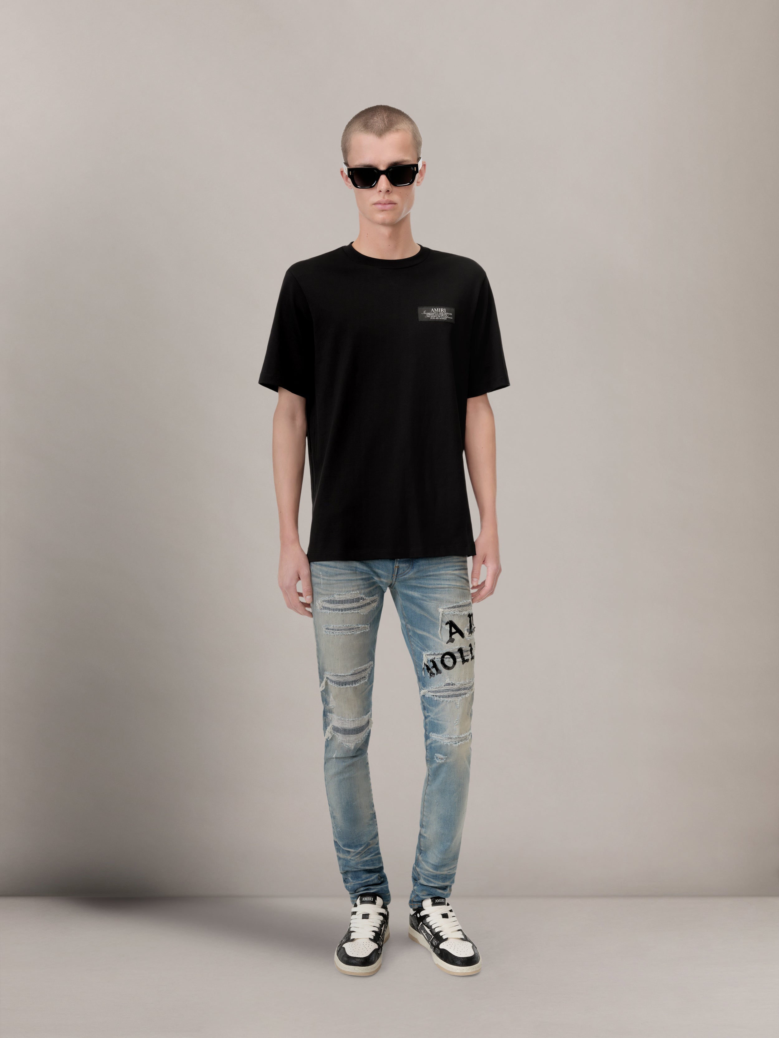 AMIRI SPIRIT TEE - Black | AMIRI