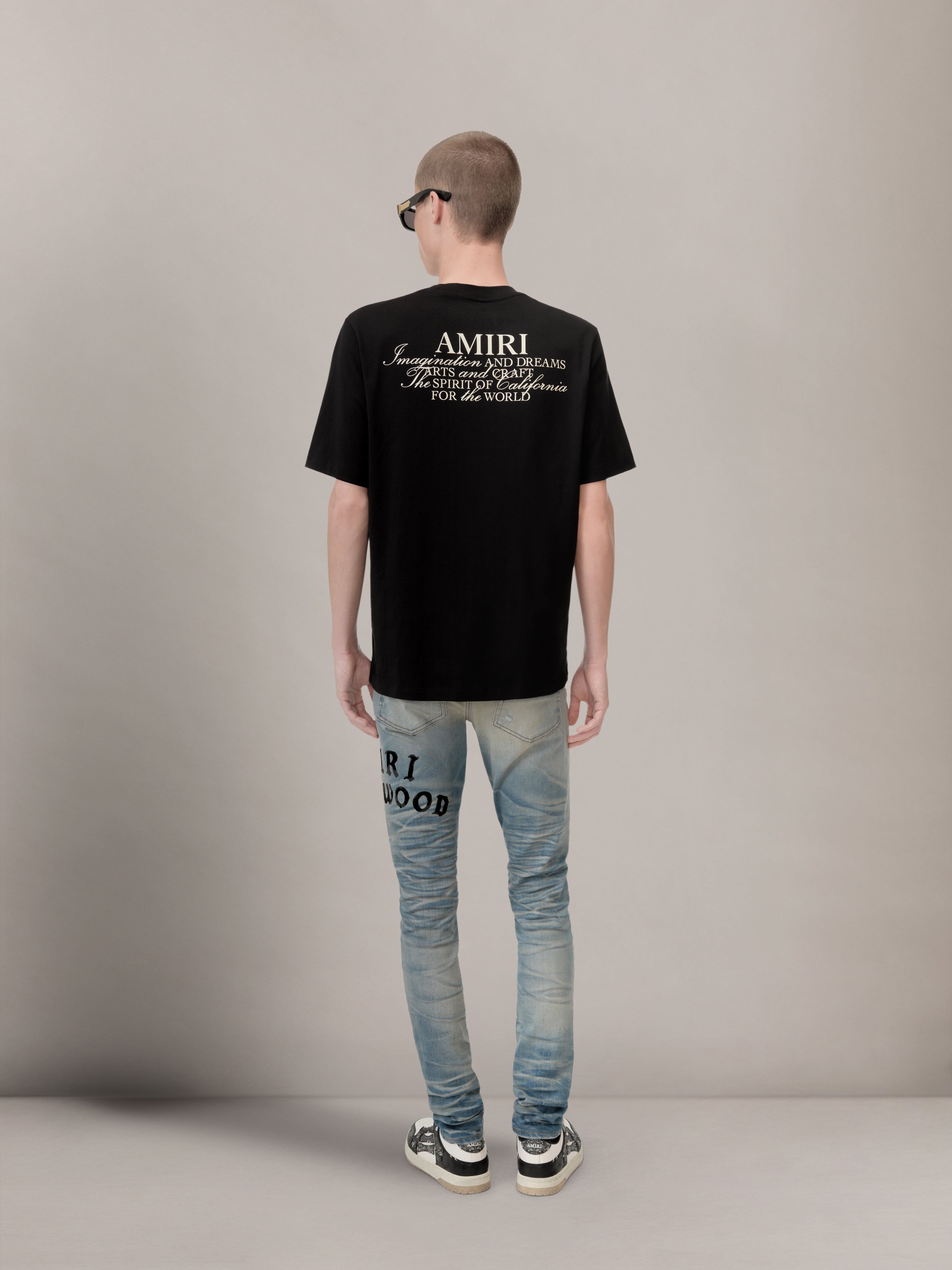 AMIRI SPIRIT TEE - Black