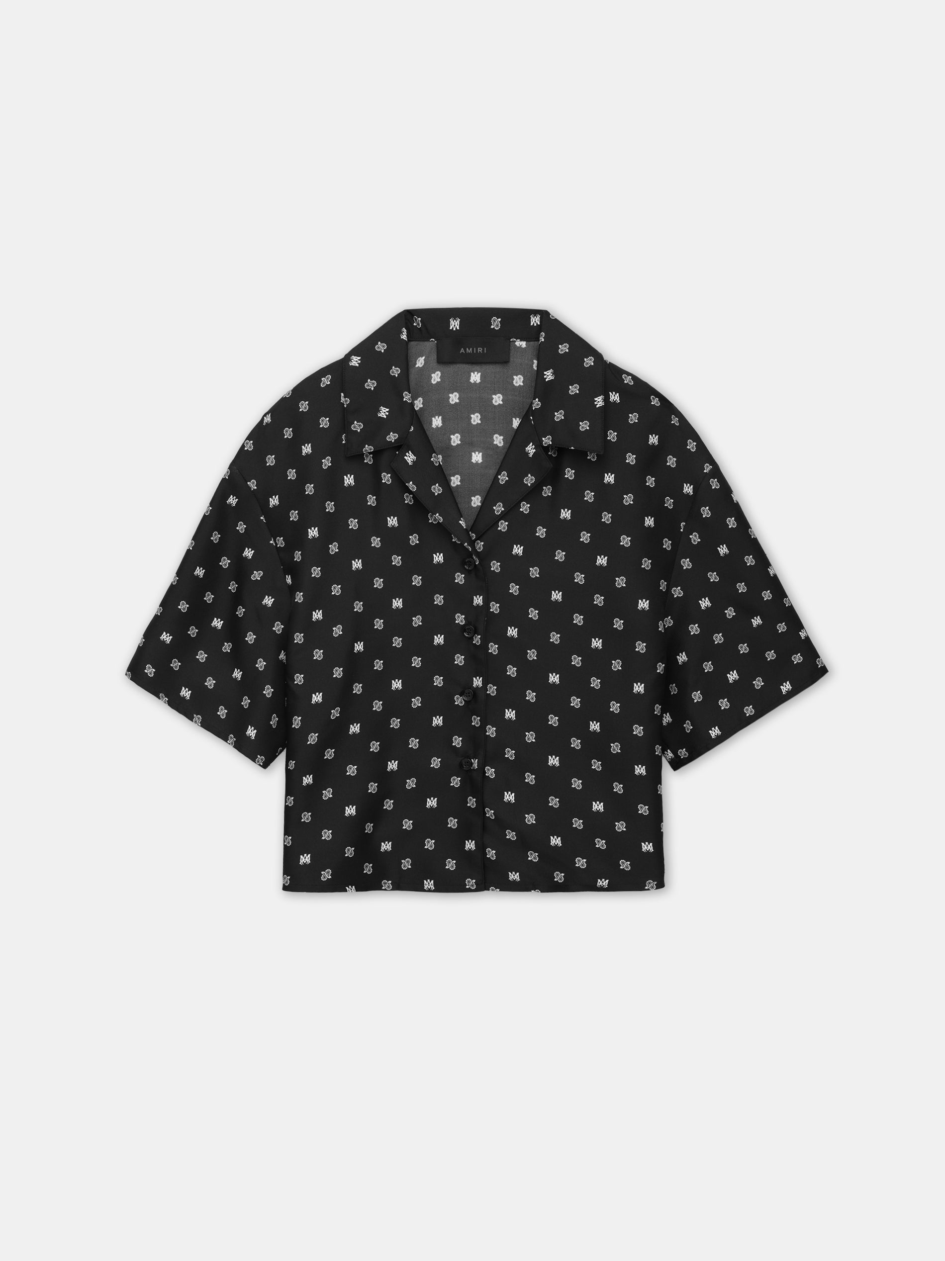 Product WOMEN - WOMEN'S MA PAISLEY SHIRT - Black featured image