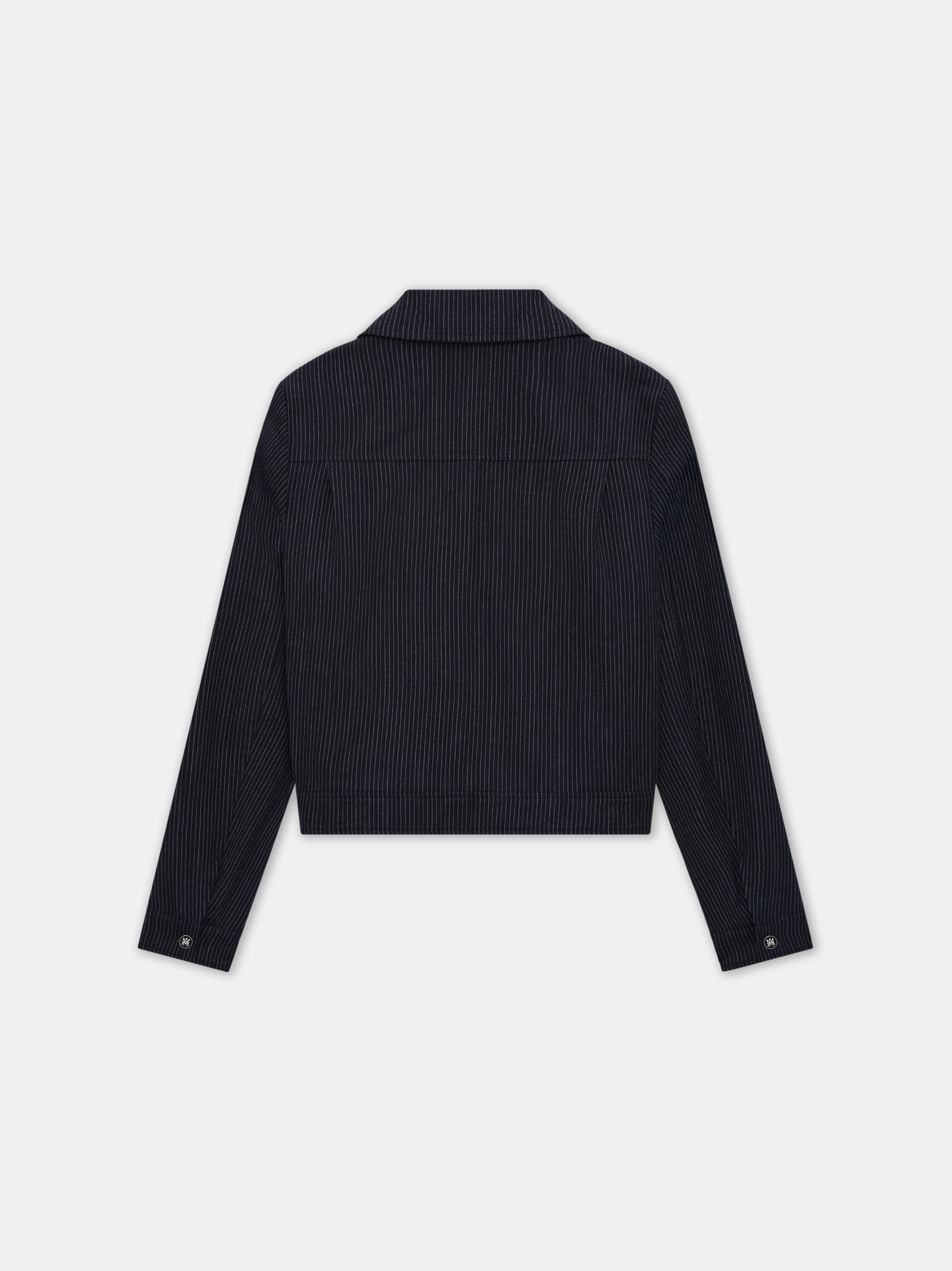 PINSTRIPE CADET JACKET - Midnight Blue