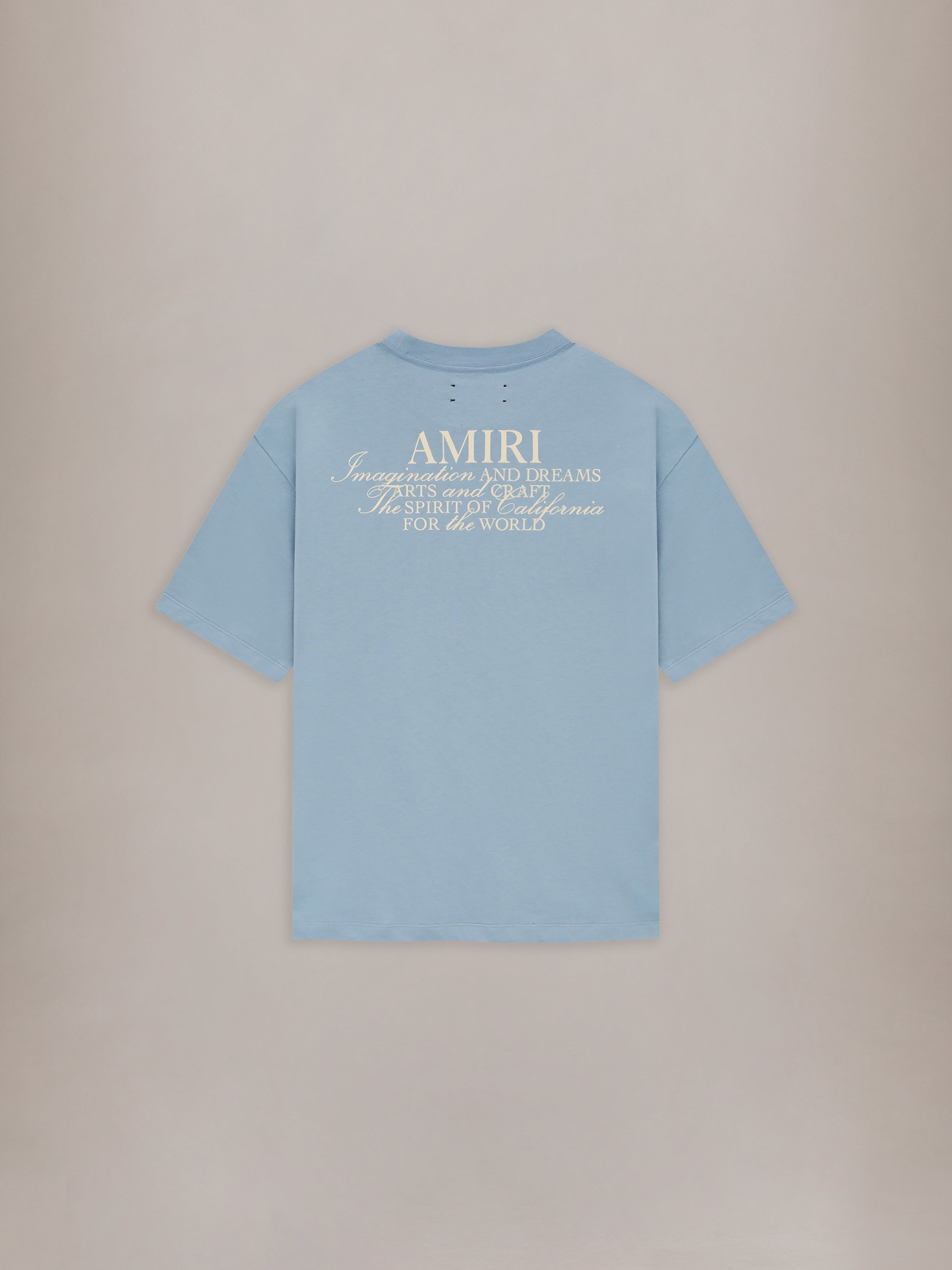 AMIRI SCRIPT TEE - Skyline Blue | AMIRI