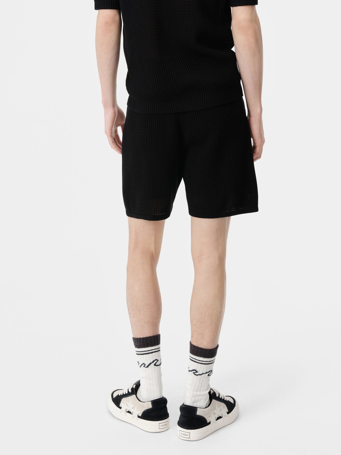 AMIRI SURF CLUB CROTCHET SHORT - Black