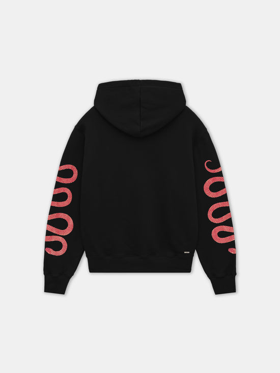 AMIRI SNAKE HOODIE - Black