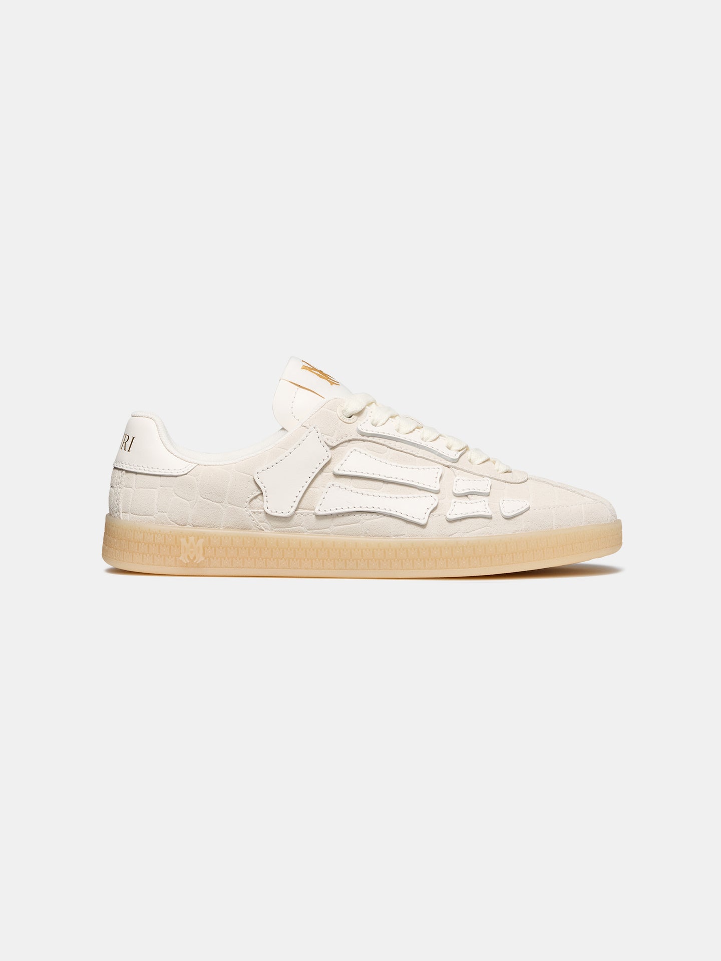 WOMEN - WOMEN'S CROC DEBOSSED PACIFIC BONES - ALABASTER - AMIRI
