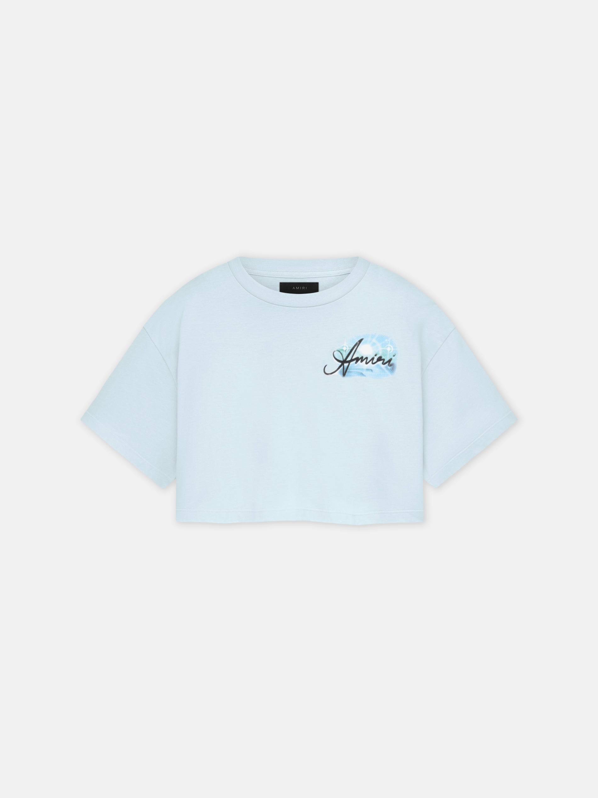 Product WOMEN - WOMEN'S AMIRI PARADISE AIRBRUSH TEE - Cerulean featured image