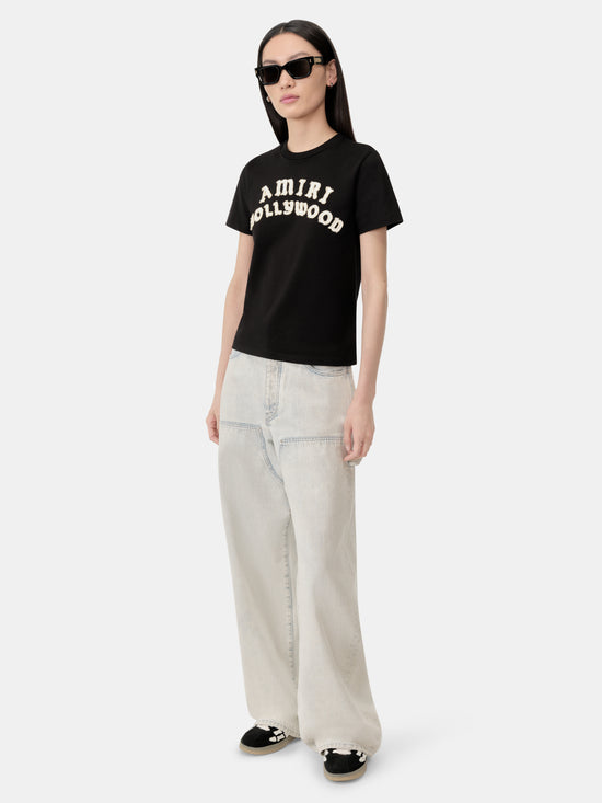 WOMEN - WOMEN'S AMIRI HOLLYWOOD TEE - Black - AMIRI