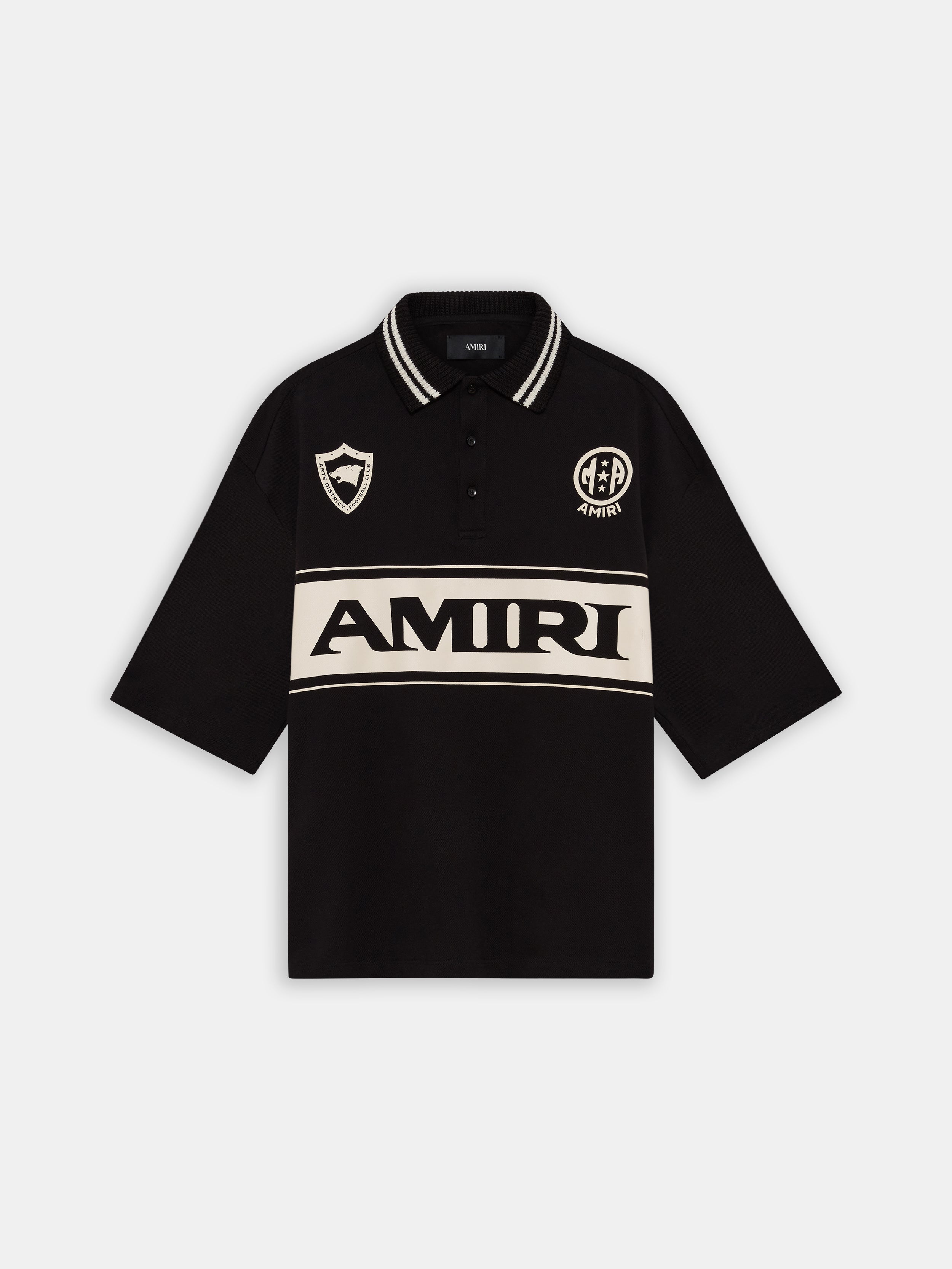 Product AMIRI SPORT OVERSIZED POLO - Black featured image