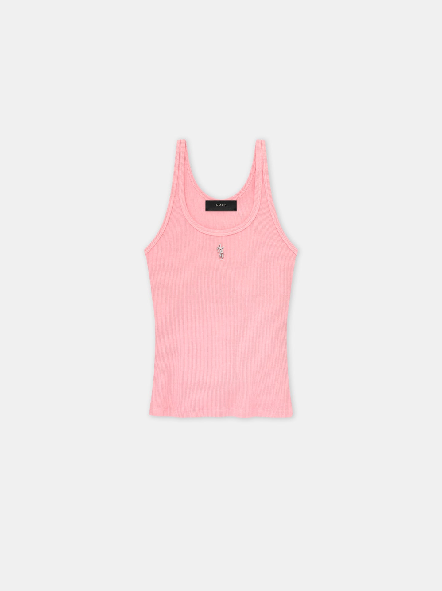 WOMEN - WOMEN'S AMIRI STACKED RIBBED TANK - Flamingo Pink