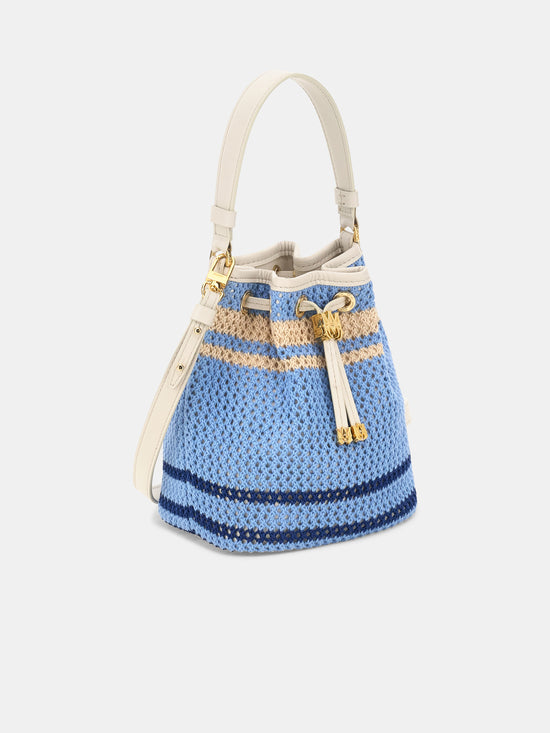 MICRO MA BUCKET BAG - Blue - AMIRI