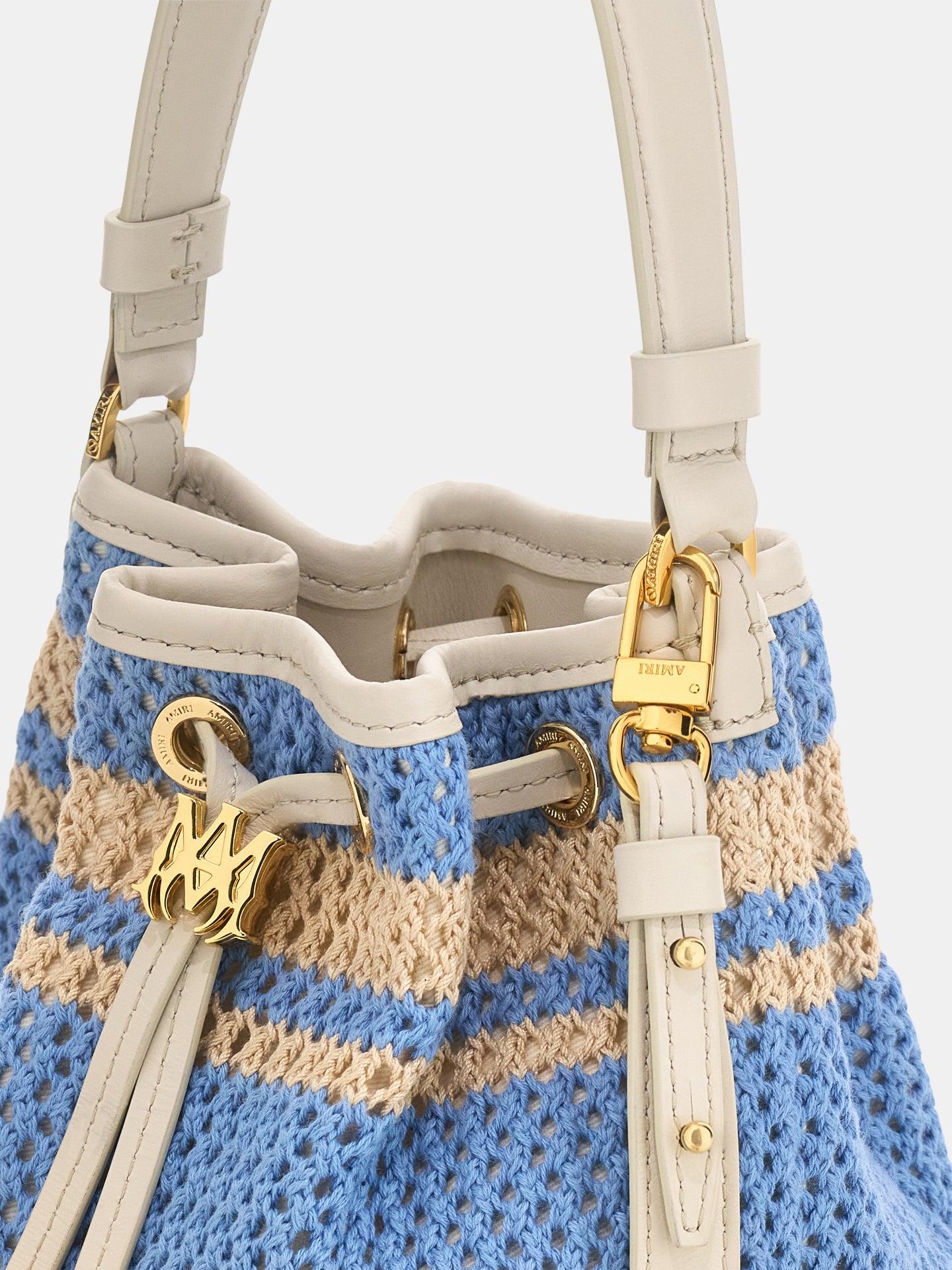 MICRO MA BUCKET BAG - Blue - AMIRI