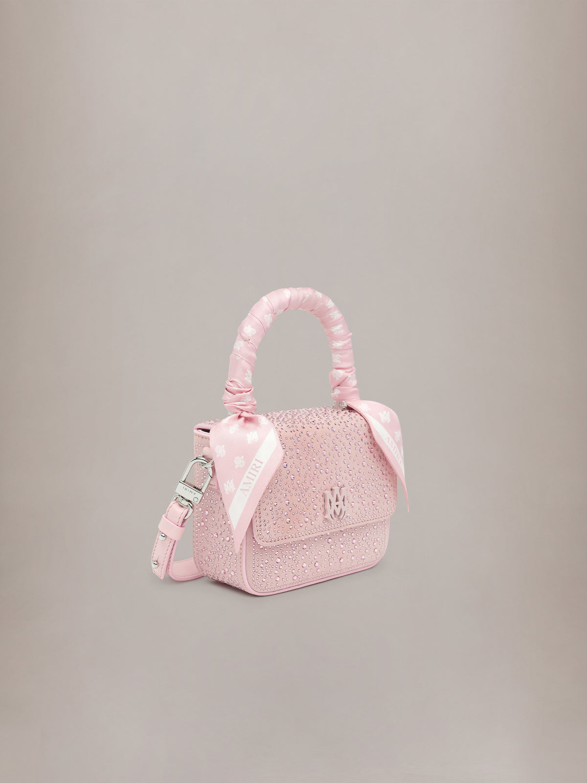 WOMEN - WOMEN'S CRYSTAL MICRO MA BAG - Pink - AMIRI