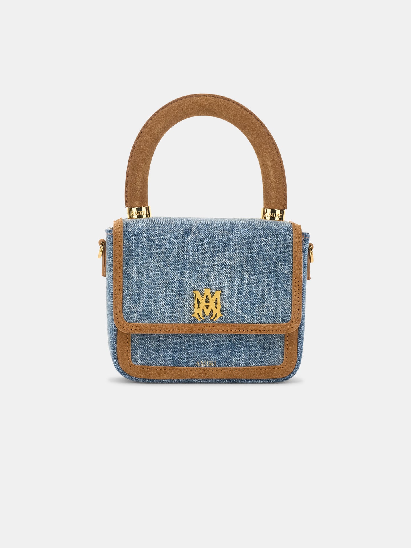 WOMEN - WOMEN'S DENIM SUEDE MICRO MA - Marble Indigo - AMIRI