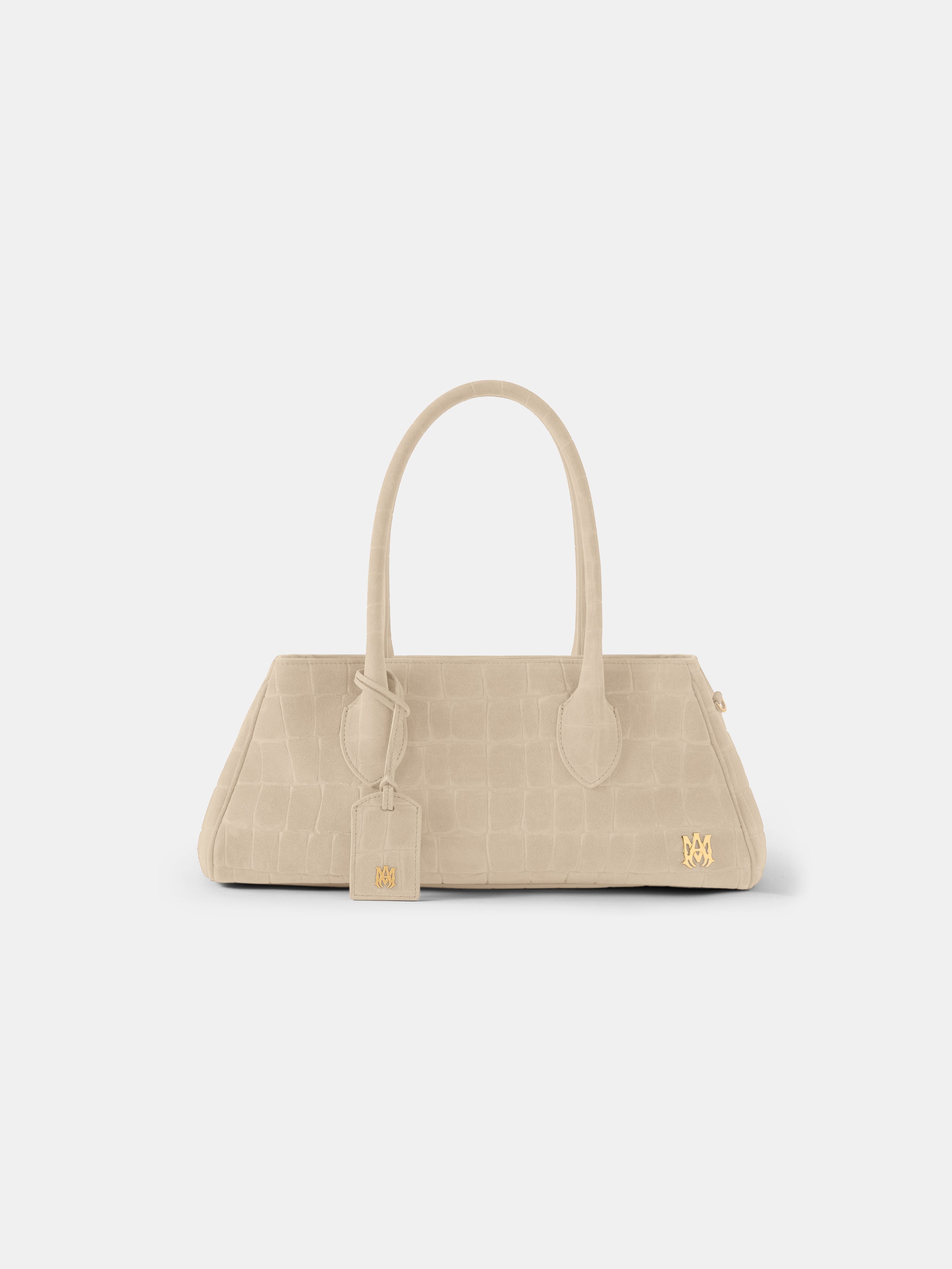 Product WOMEN - WOMEN'S SUEDE CROC HONEY 40 SHOULDER - Taupe featured image