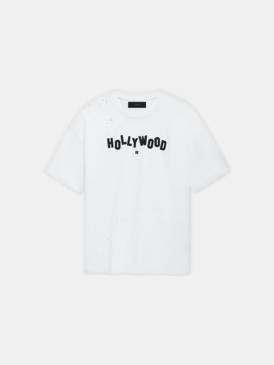 HOLLYWOOD SHOTGUN OVERSIZED TEE - White