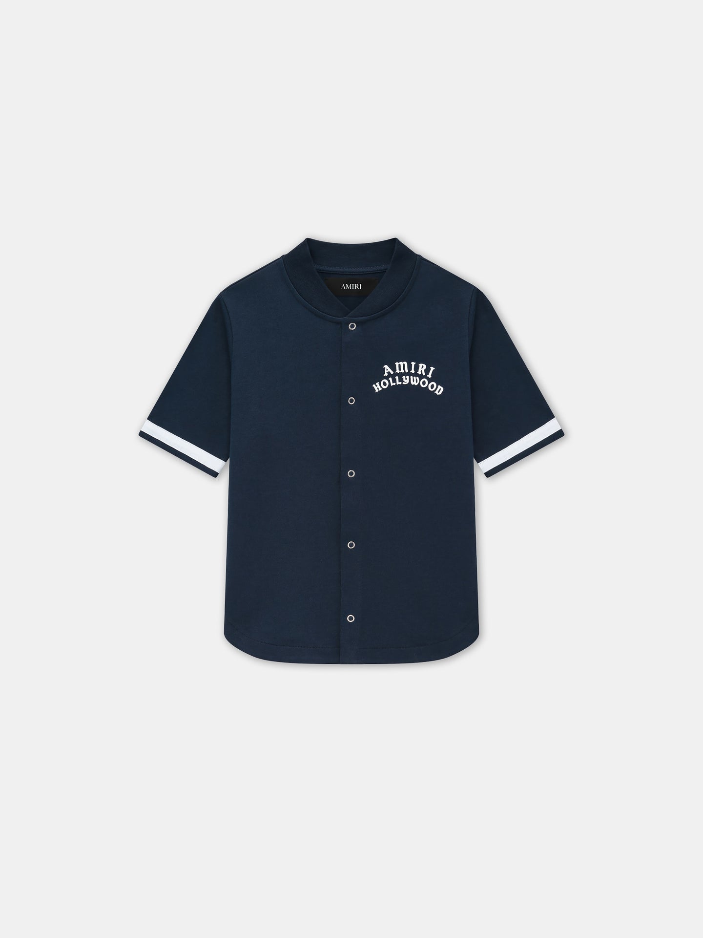 KIDS - KIDS' AMIRI HOLLYWOOD BASEBALL SHIRT - Midnight Blue - AMIRI