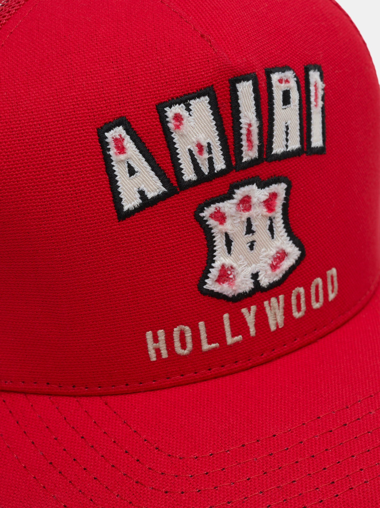 MA HOLLYWOOD TRUCKER HAT - Deep Red