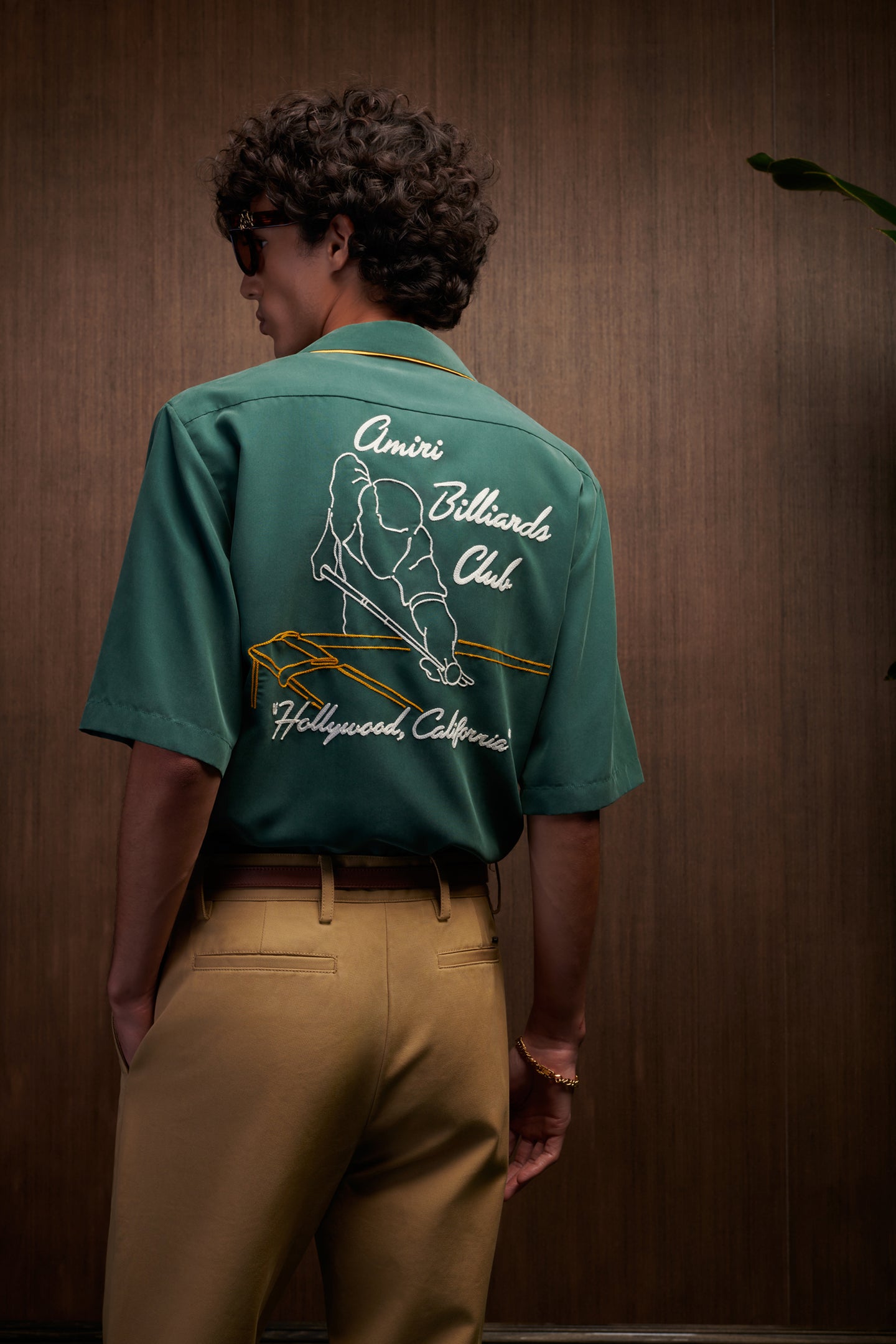 BILLIARDS CLUB CAMP SHIRT - Evergreen