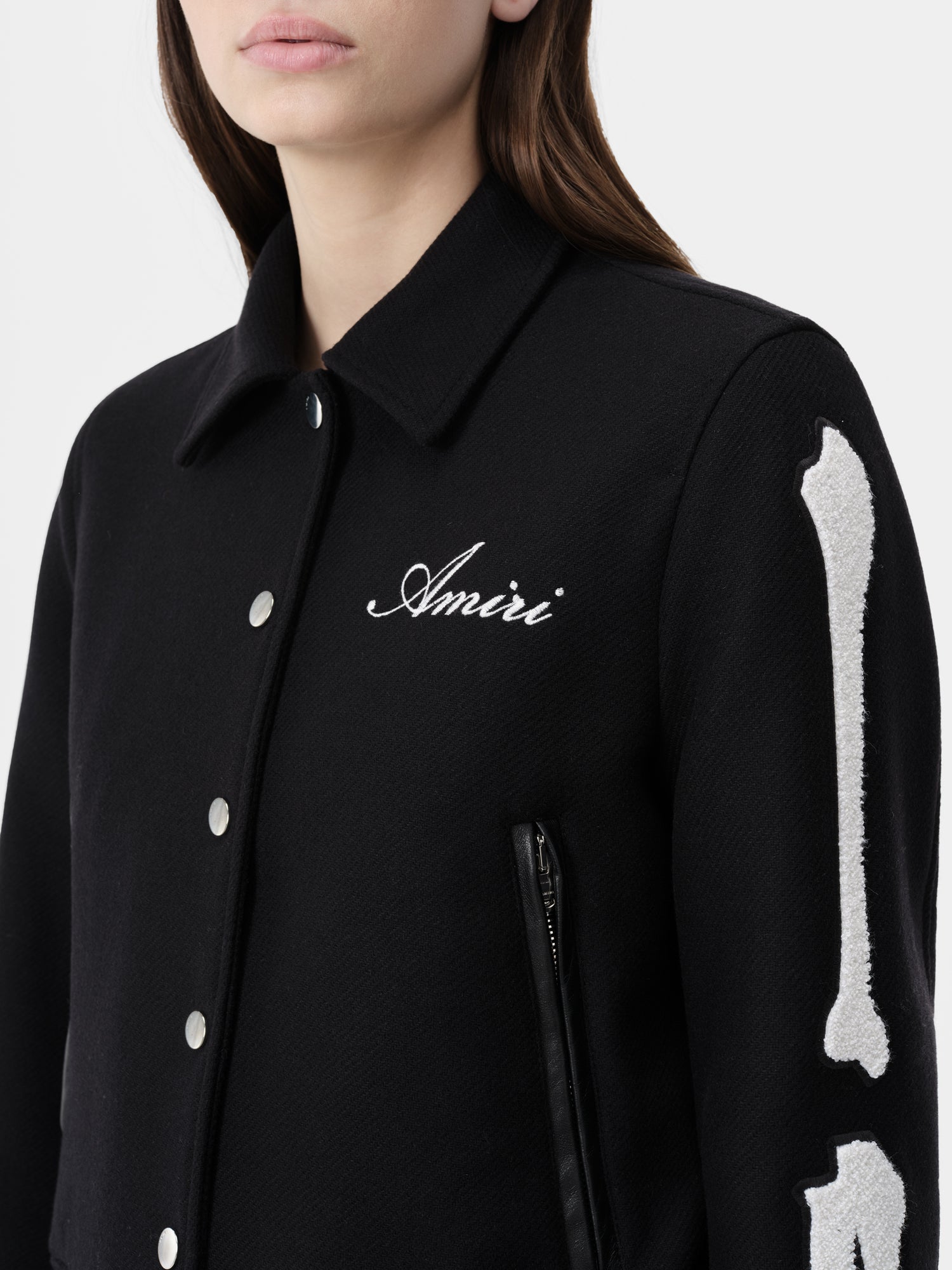 WOMEN - WOMEN'S BONES JACKET - Black | AMIRI