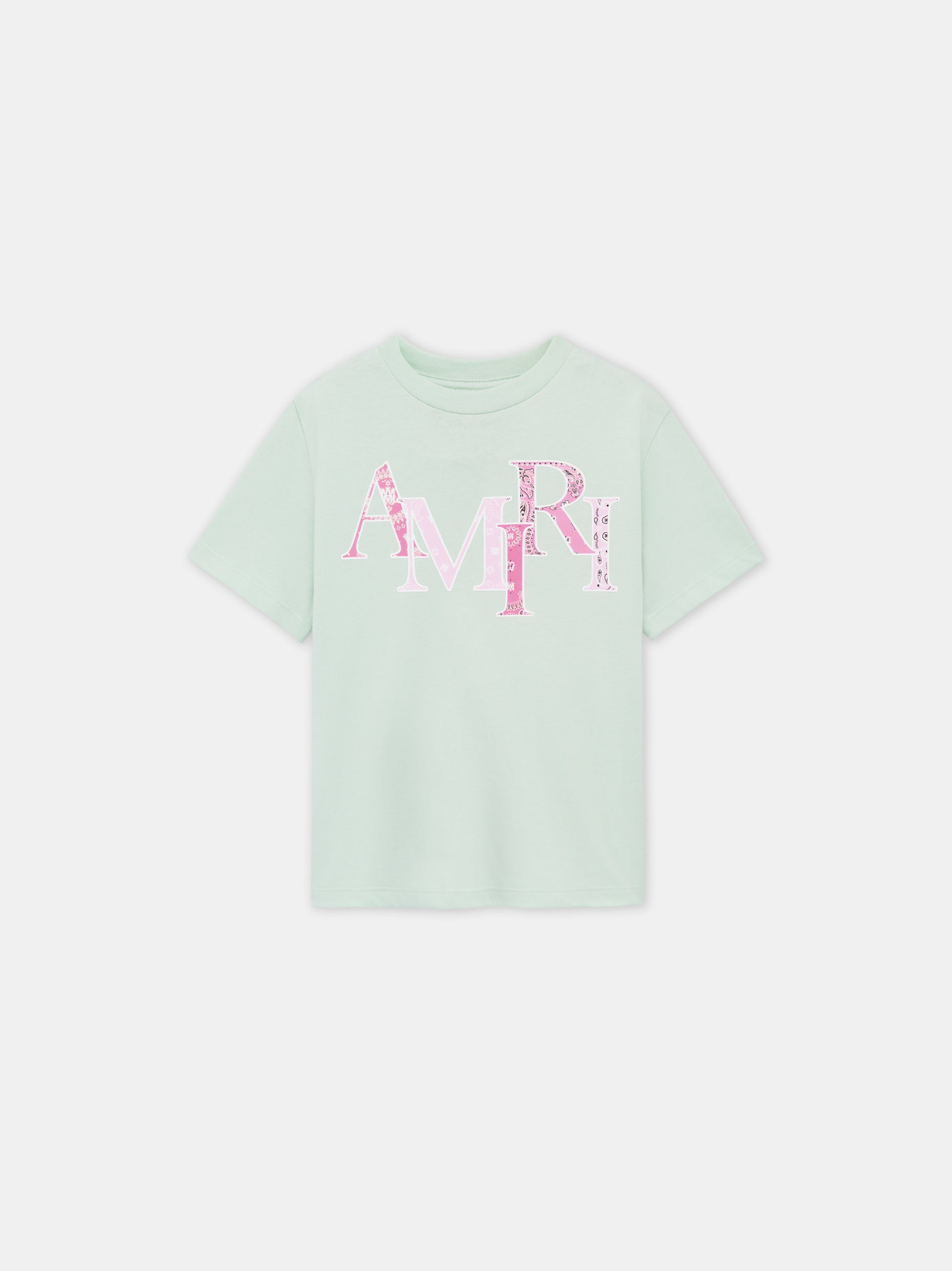 Product KIDS - KIDS' AMIRI BANDANA STAGGERED TEE - Surf Spray featured image