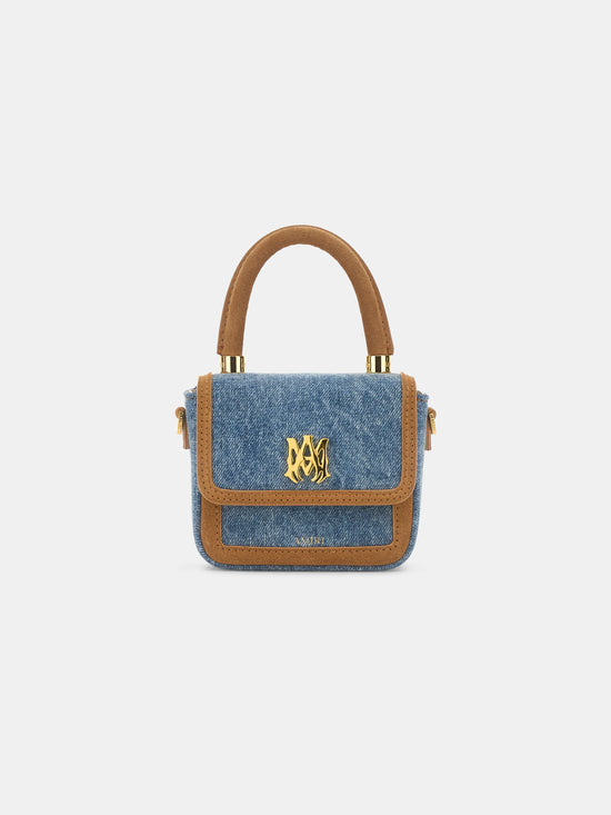WOMEN - WOMEN'S DENIM SUEDE NANO MA - Marble Indigo - AMIRI
