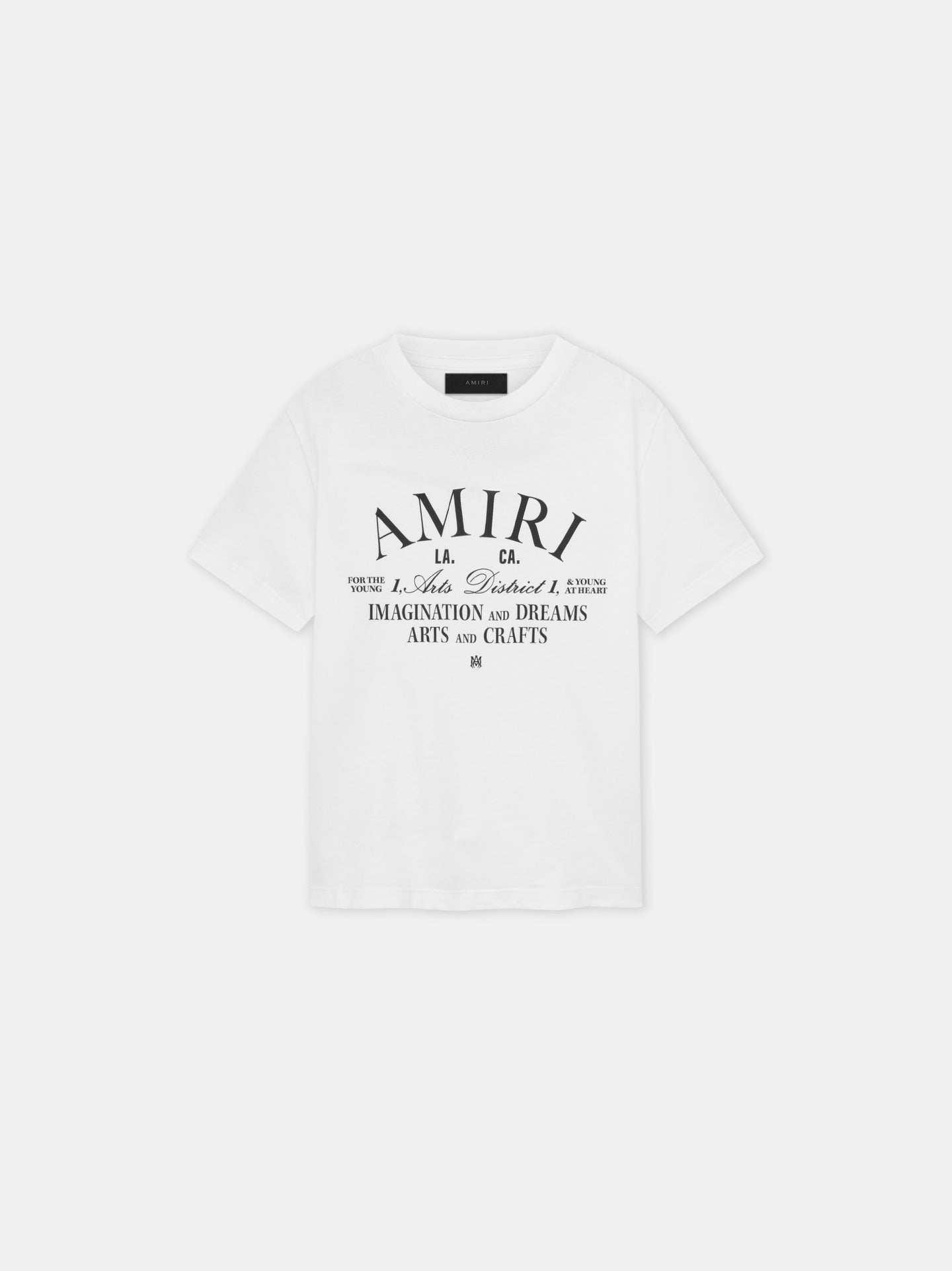 KIDS - KIDS' AMIRI ARTS DISTRICT TEE - White