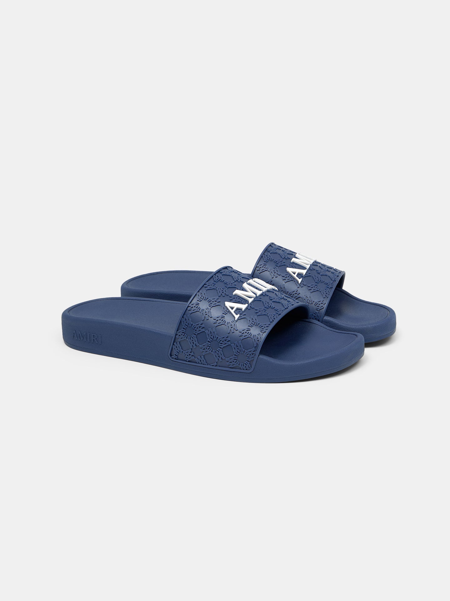 MA QUAD POOL SLIDE - Midnight Blue - AMIRI