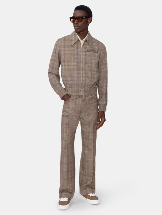 CHECK BLOUSON - MALT - AMIRI