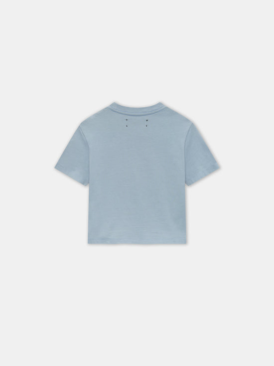 WOMEN - WOMEN'S AMIRI HOLLYWOOD CAFE BABY TEE - Mist