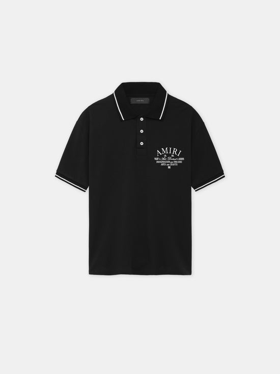 AMIRI ARTS DISTRICT POLO - Black