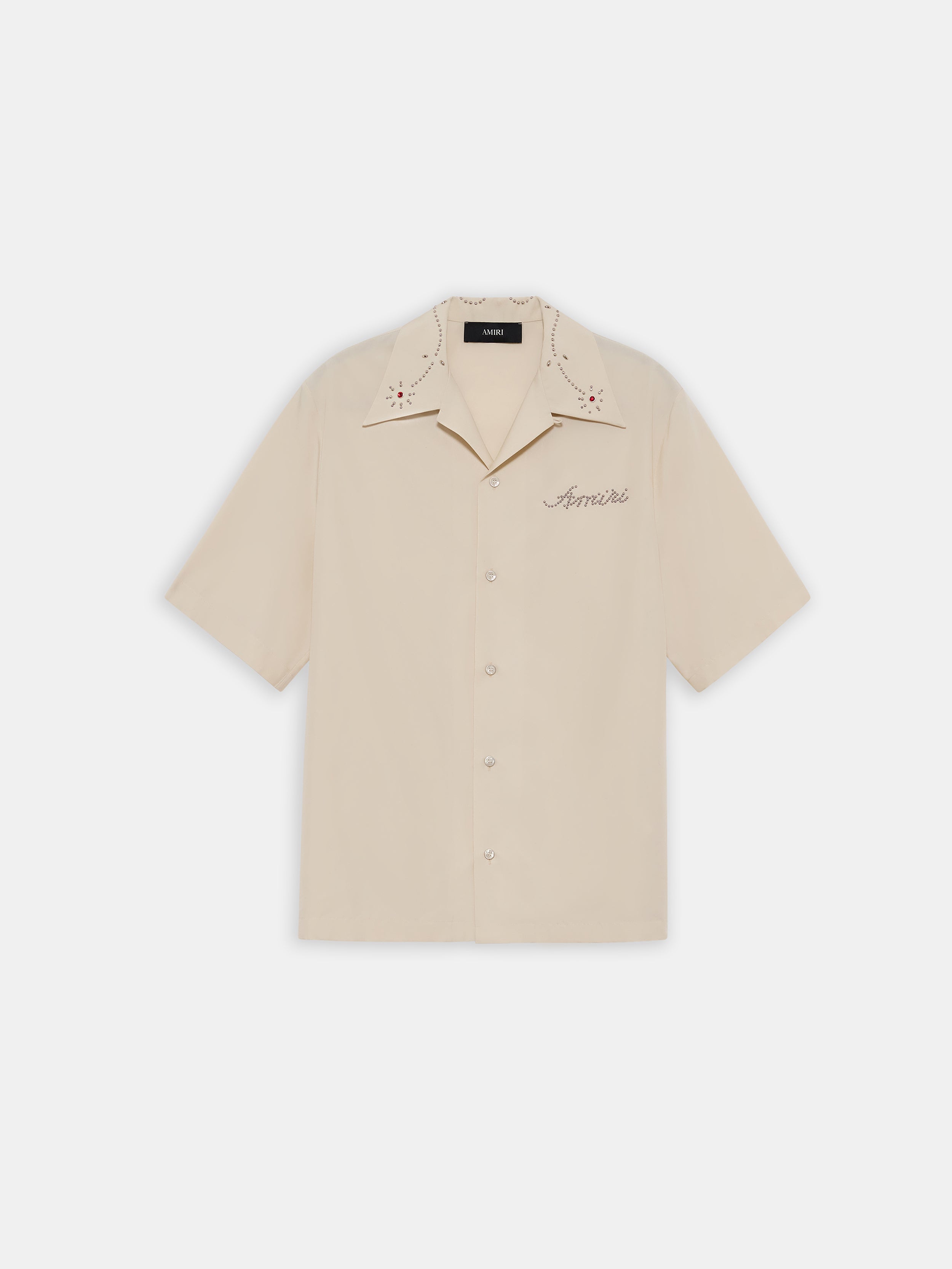 Product AMIRI STUD CAMP SHIRT - Ivory featured image