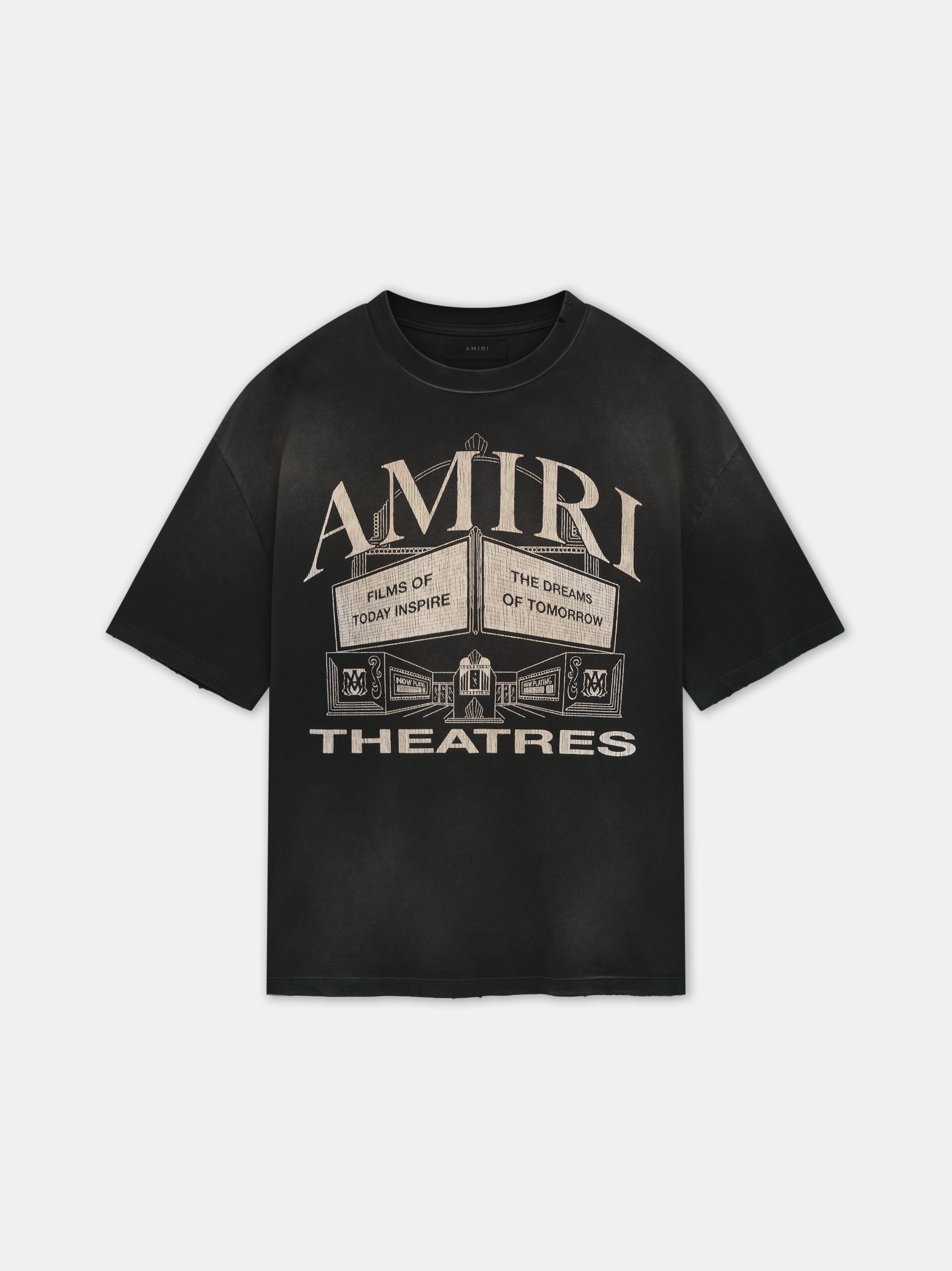 Product AMIRI THEATRES OVERSIZED TEE - Black featured image