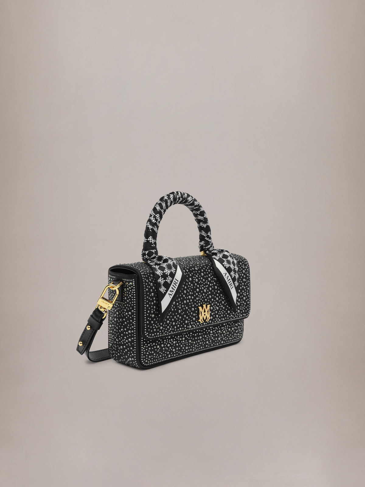 WOMEN - WOMEN'S MICRO LONG MA CRYSTAL - Black - AMIRI