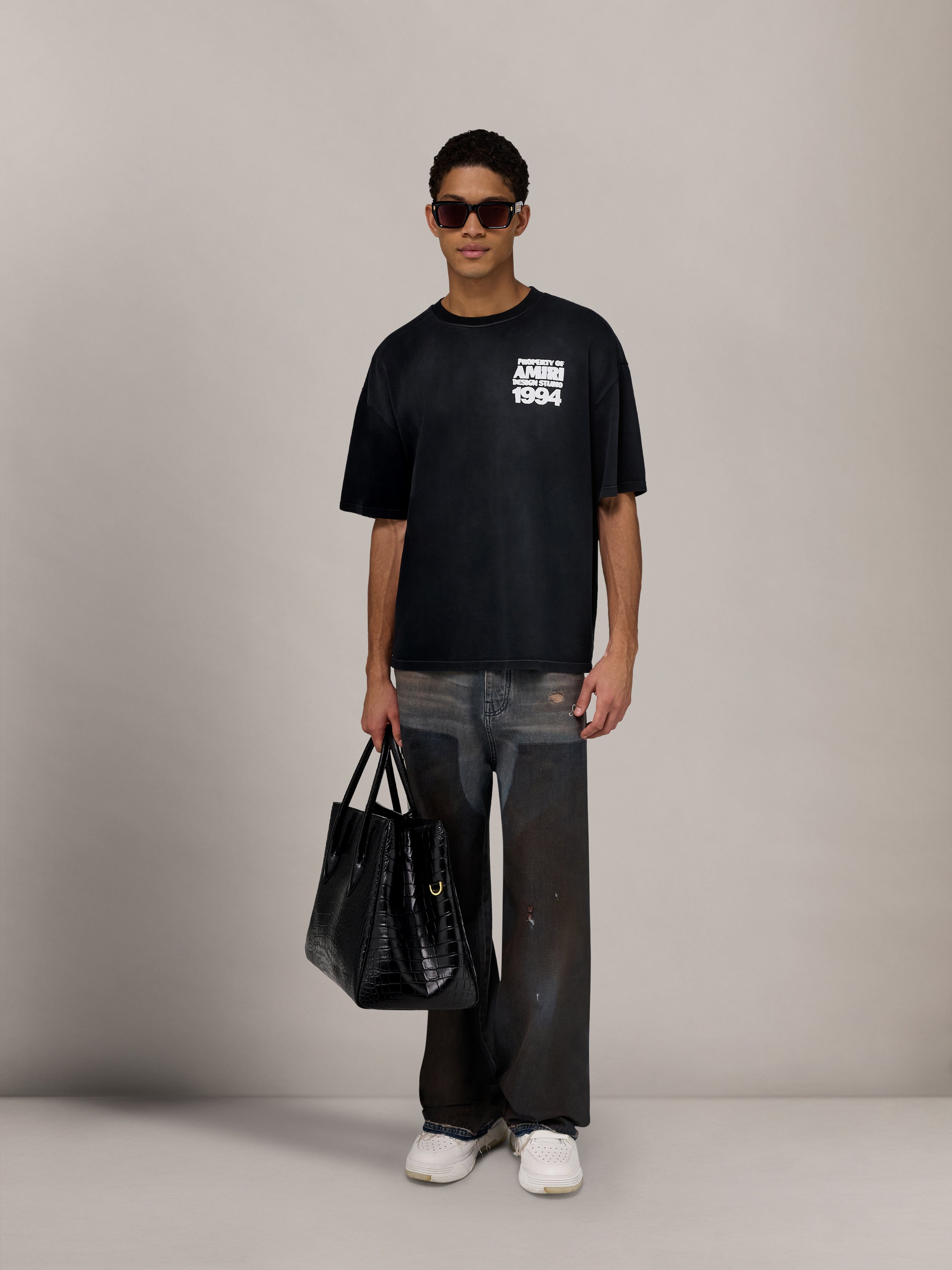 AMIRI 1994 OVERSIZED TEE - Black