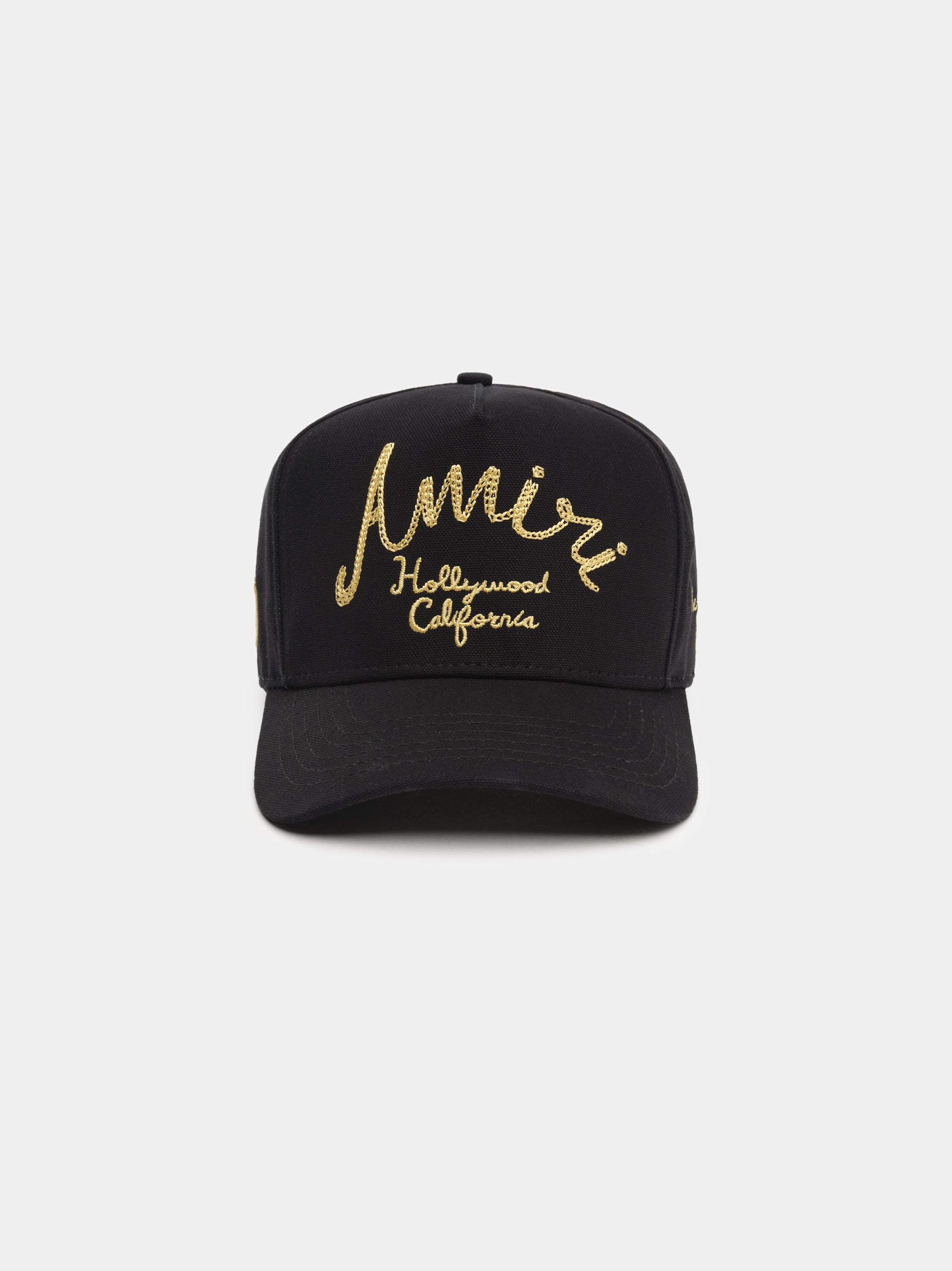 Product AMIRI HOLLYWOOD CANVAS HAT - Black featured image