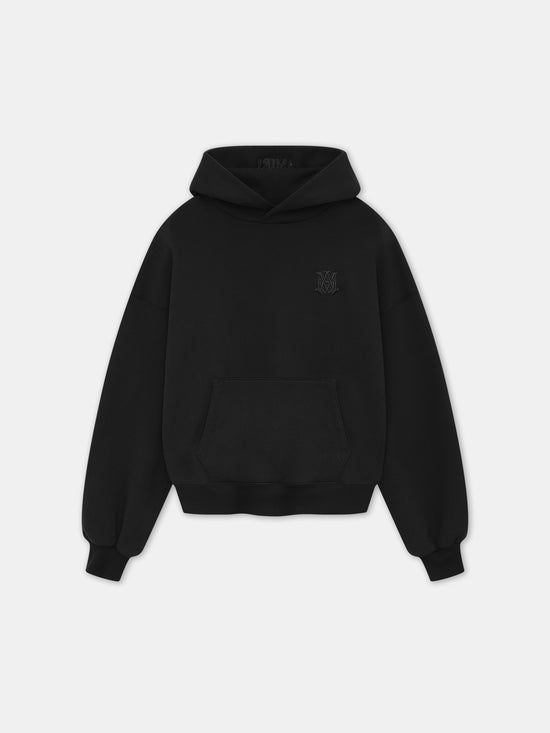MA EMBROIDERED OVERSIZED HOODIE - BLACK - AMIRI