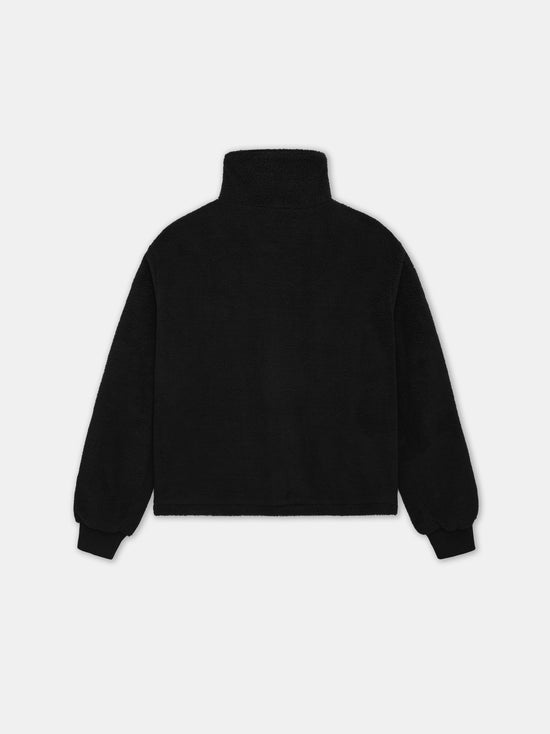 BONES FLEECE JACKET - Black