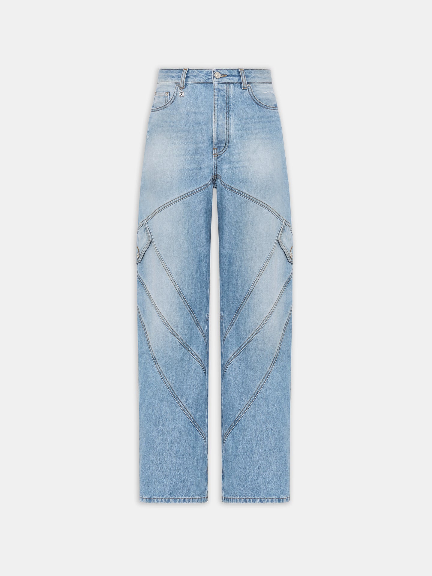 WOMEN - WOMEN'S PANELED JEAN - Indigo - AMIRI