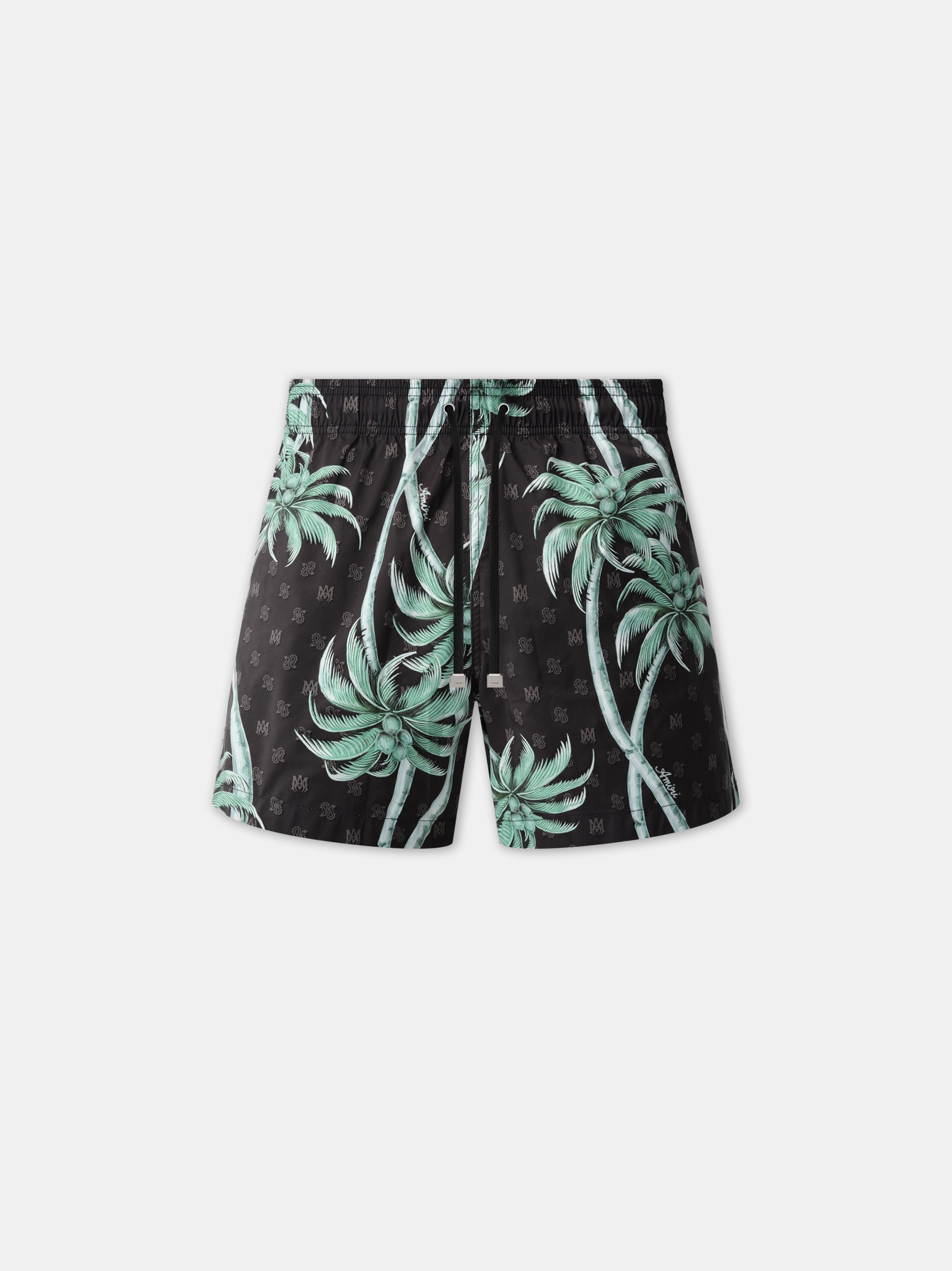 Product TWISTED PALMS SWIM TRUNK - Black featured image