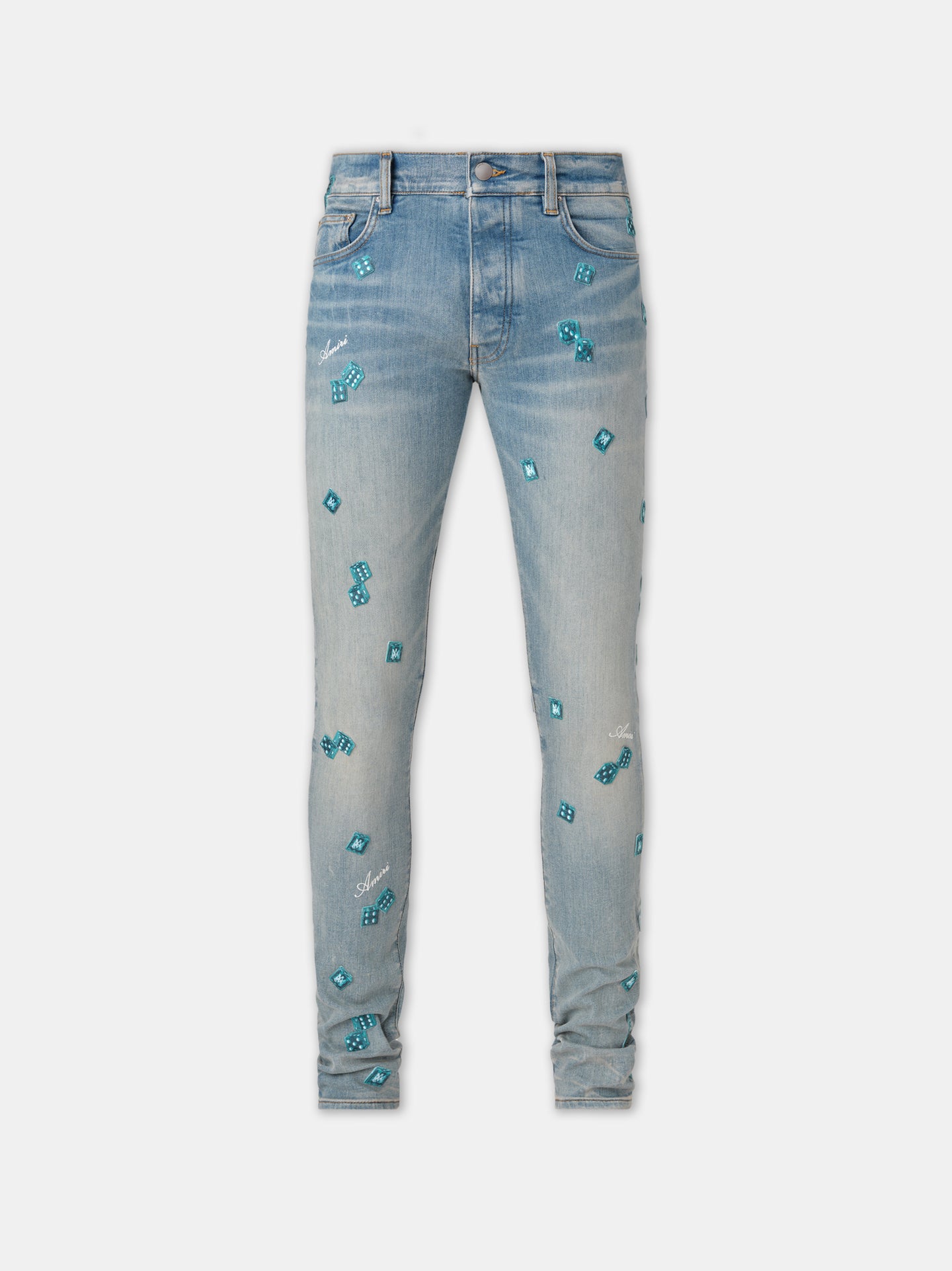 AMIRI DICE SKINNY JEAN - Clay Indigo