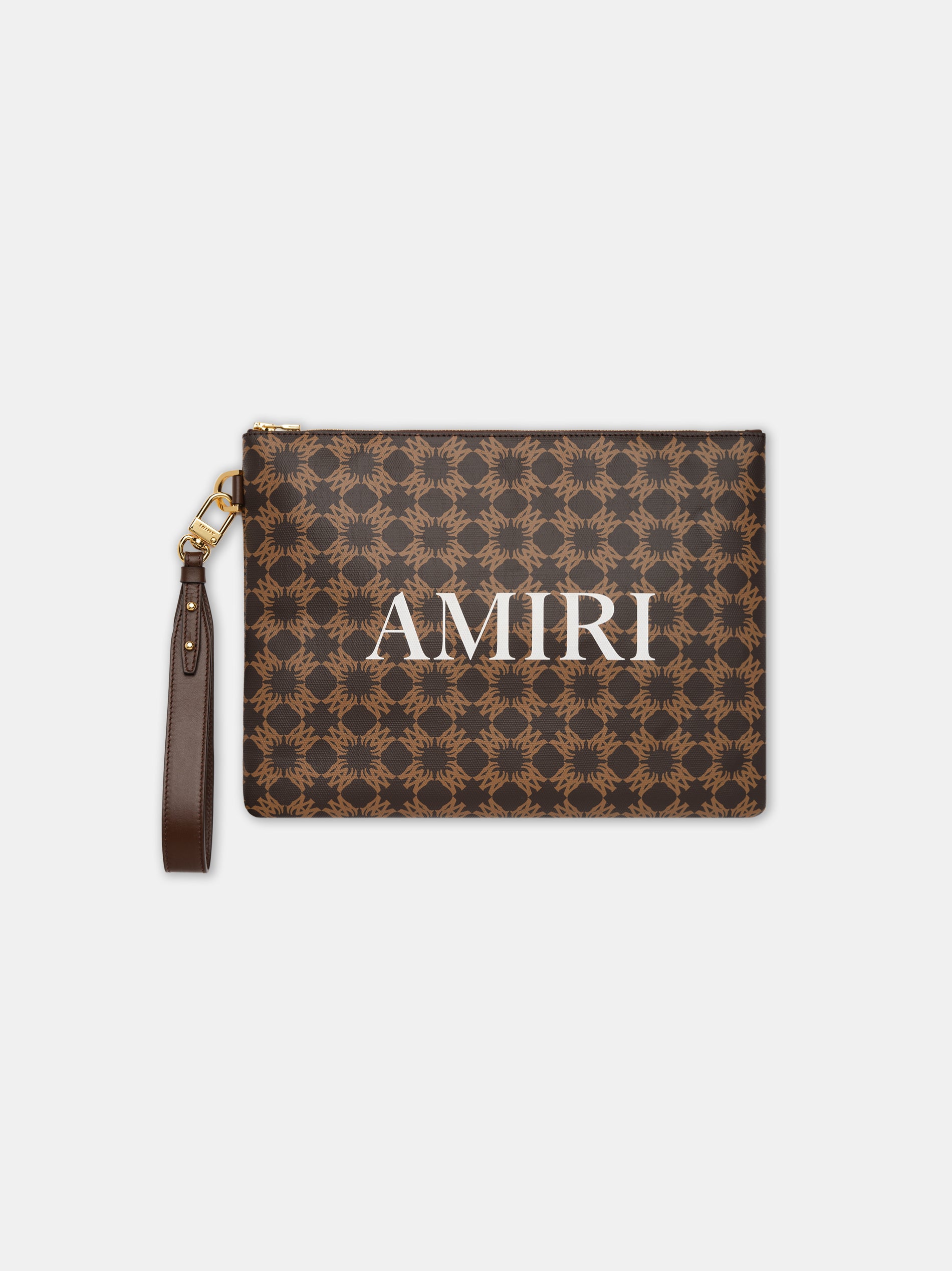 Product AMIRI MA QUAD LARGE POUCH - Brown featured image