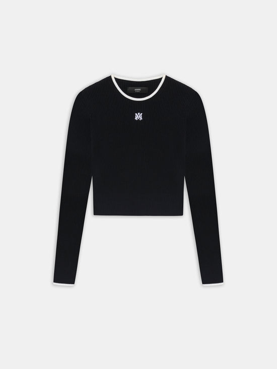 WOMEN - WOMEN'S MA LONG SLEEVE TEE - Black - AMIRI