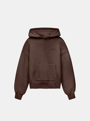 AMIRI OVERSIZED HOODIE - WALNUT BROWN - AMIRI