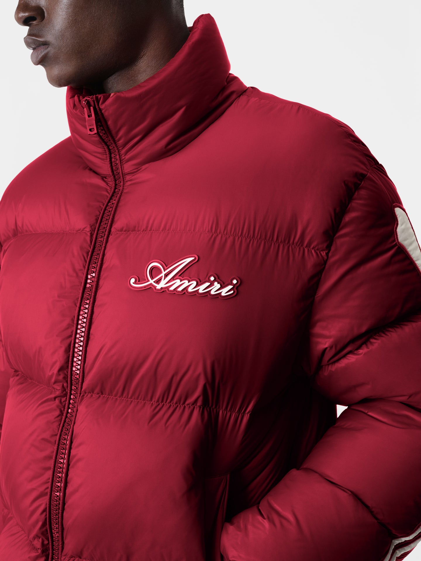 BONES DOWN JACKET - Deep Red