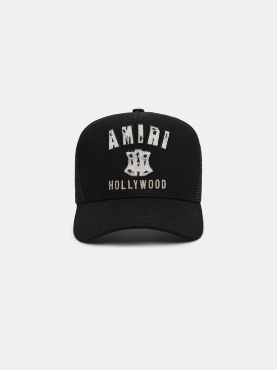 MA HOLLYWOOD TRUCKER HAT - Black