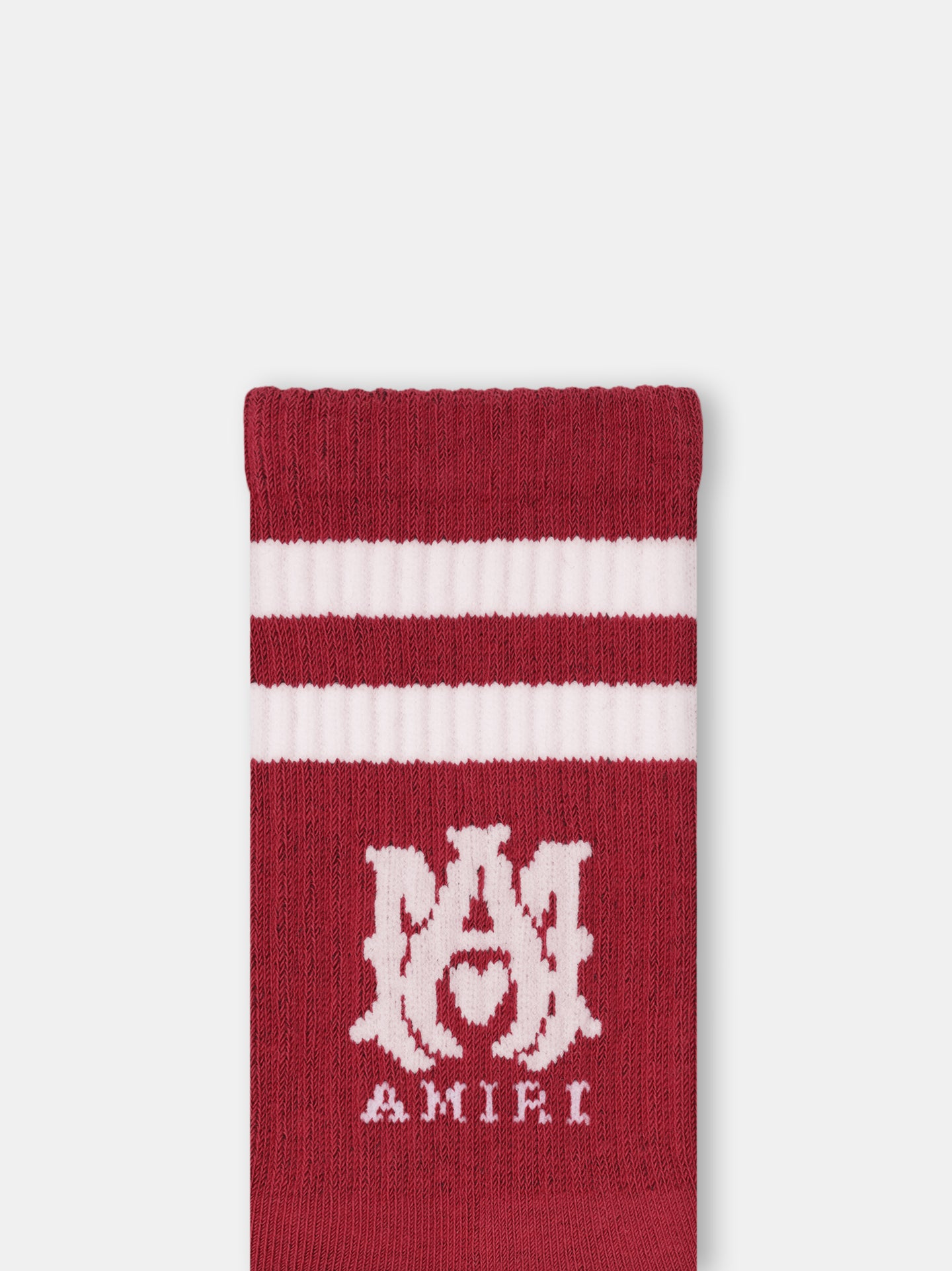 KIDS - KIDS' MA STRIPE SOCKS - Varsity Red