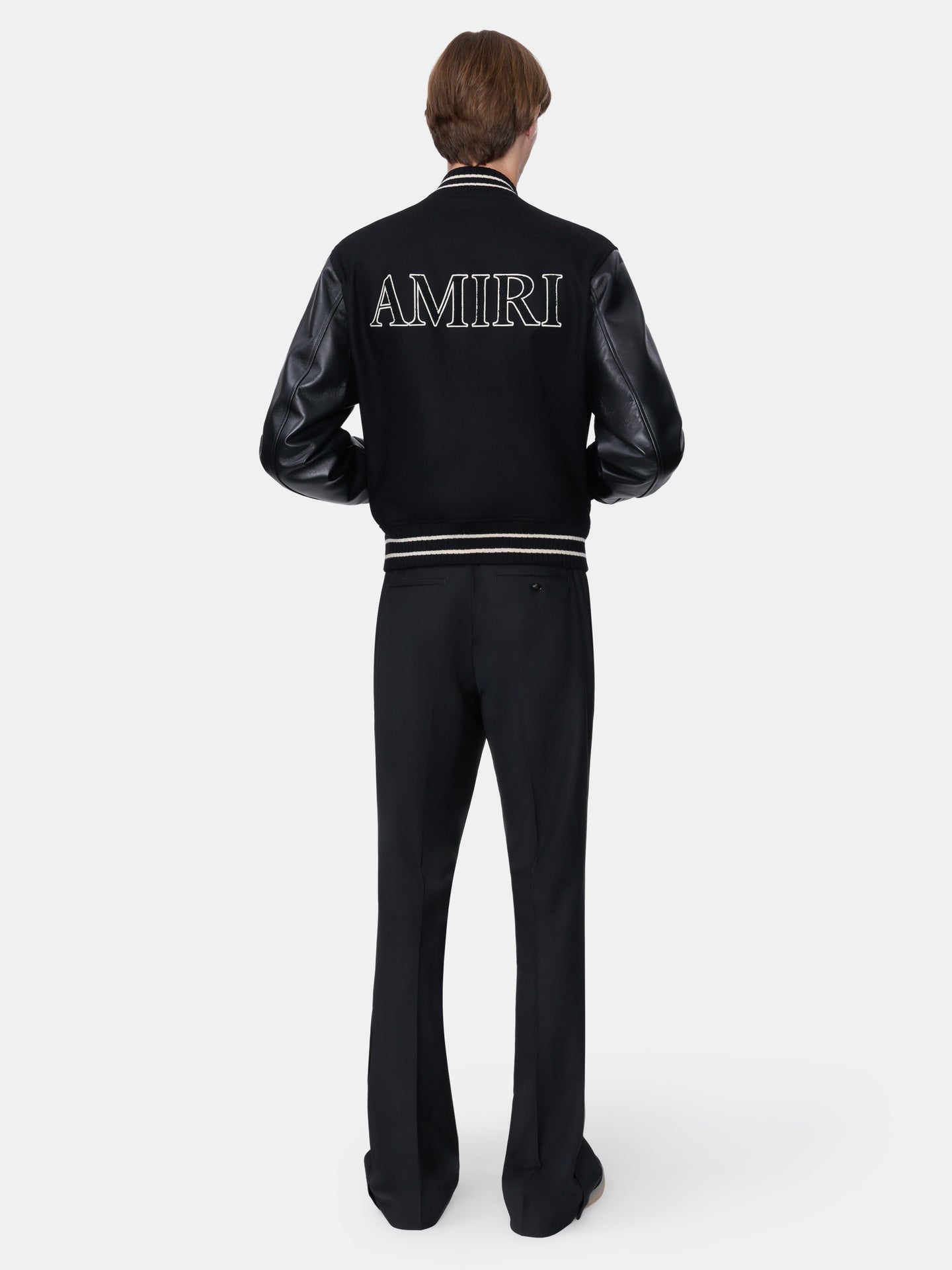 AMIRI VARSITY JACKET - BLACK