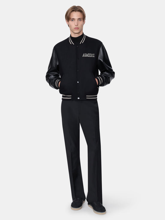 AMIRI VARSITY JACKET - BLACK - AMIRI