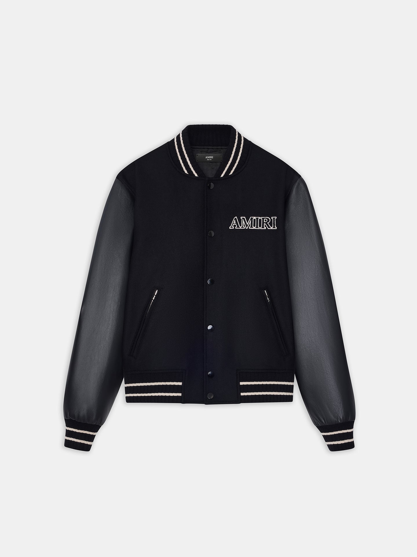 AMIRI VARSITY JACKET - BLACK