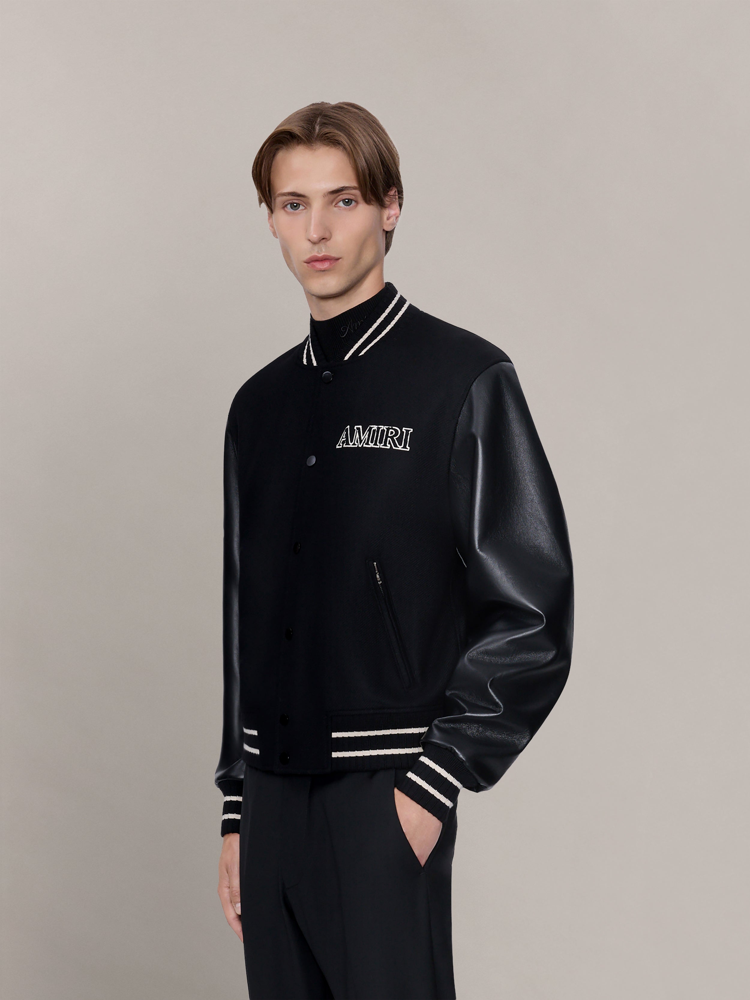 AMIRI VARSITY JACKET - BLACK | AMIRI